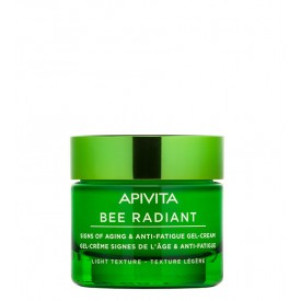 Apivita Bee Radiant Gel-Creme Sinais de Envelhecimento & Antifadiga Textura Ligeira 50ml