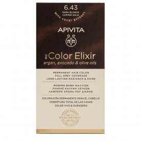 Apivita My Color Elixir 6.43 Ouro Acobreado Loiro Escuro