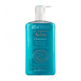 Avène Gel de Limpeza Cleanance, limpeza diária da pele oleosa com tendência acneica 400 ml