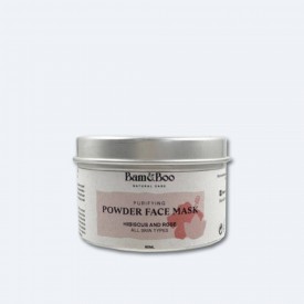 Bam&Boo Powder Face Mask Purifying (Hybiscus&Rose)