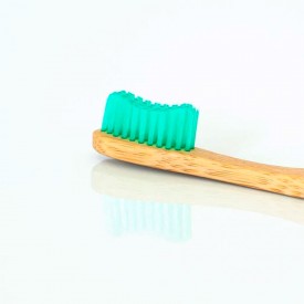 Bam&Boo Bamboo Toothbrush Adult Medium Green