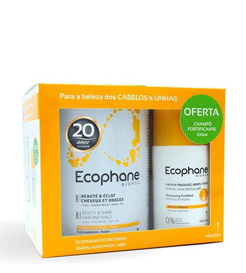 Ecophane Biorga Suplemento Alimentar 90 Doses + OFERTA Shampoo Fortificante 100ml