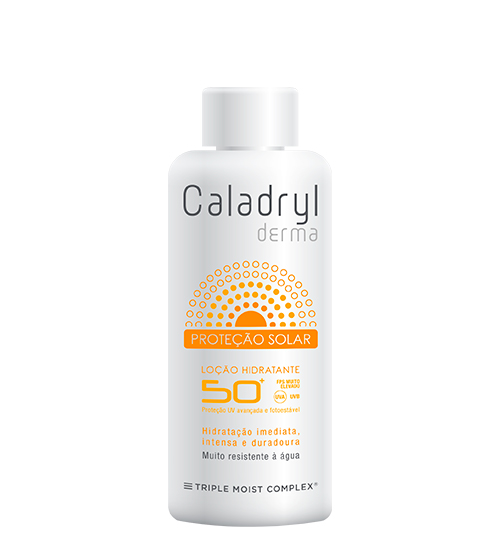 Caladryl Derma Proteção Solar Loção Hidratante FPS50+ 200ml