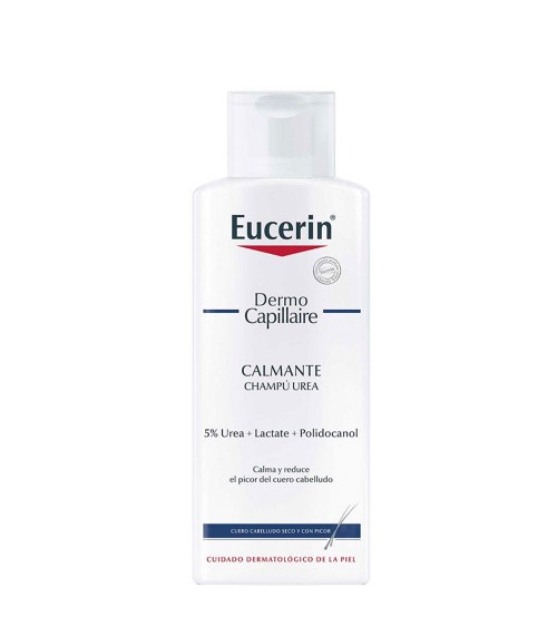 Eucerin Dermo Capillaire Shampoo Suave Calmante 5% Ureia 250ml