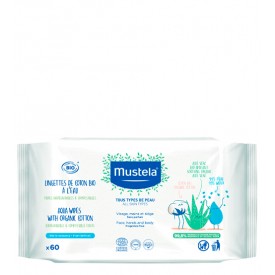 Mustela Toalhetes Água Biodegradáveis 60 unidades