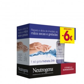 Neutrogena Fórmula Norueguesa Creme Mãos Concentrado Com Perfume 2x50ml Preço Especial