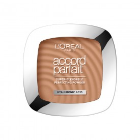 L'Oréal Accord Parfait Pó Compacto com Ácido Hialurónico 5D/5W Golden Sand 30ml