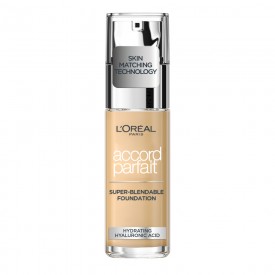 L'Oréal Accord Parfait com Ácido Hialurónico 3.5N Peach 30ml