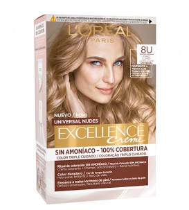 L'Oréal Excellence Creme Nude Louro Claro 8U