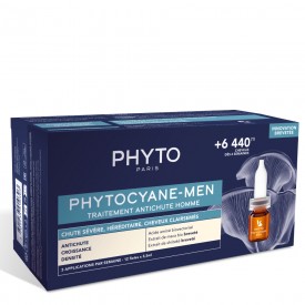 Phyto Phytocyane Men Ampolas Anti-Queda 12x3.5ml	