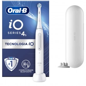 Oral-B iO 4S Escova Elétrica Branca