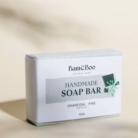 Bam&Boo Soap Bar Charcoal and Pine