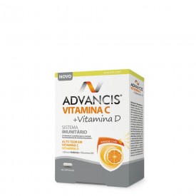 Advancis Vitamina C + Vitamina D 30 Comprimidos