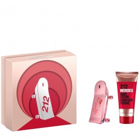 Carolina Herrera 212 Heroes For Her Gift Set New Eau de Perfum 50ml