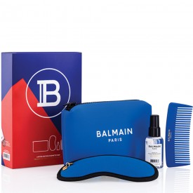 Balmain Limited Edition Cosmetic Bag Blue	
