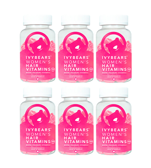 Ivybears Hair Vitamins For Women 6 Meses