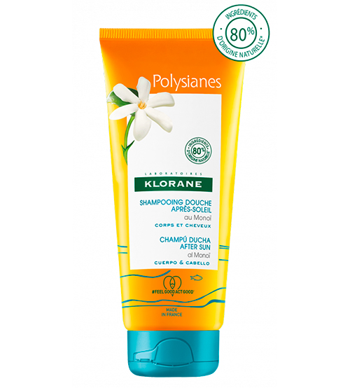 Klorane Polysianes Shampoo Pós-Solar Corpo e Cabelo 200ml