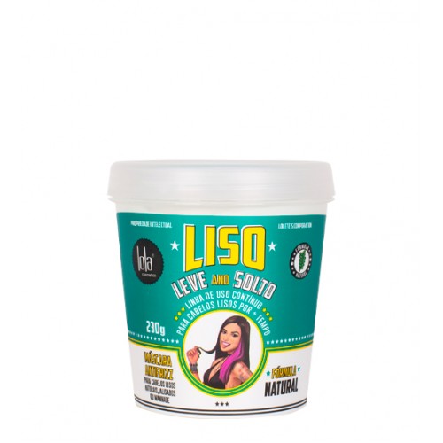Liso Leve E Solto Mascara Antifrizz 230G