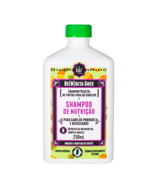 Lola Be(M)Dita Ghee Shampoo Nutrição Abacaxi E Manteiga De Bacuri 250ml