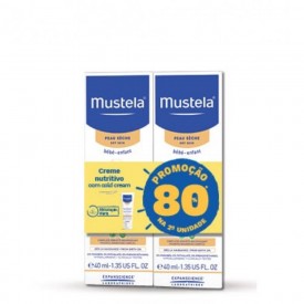 Mustela Creme Nutritivo com Cold Cream 2x40ml Preço Especial