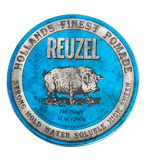 Reuzel Blue Pomade - Strong Hold Water Soluble High Sheen 340g