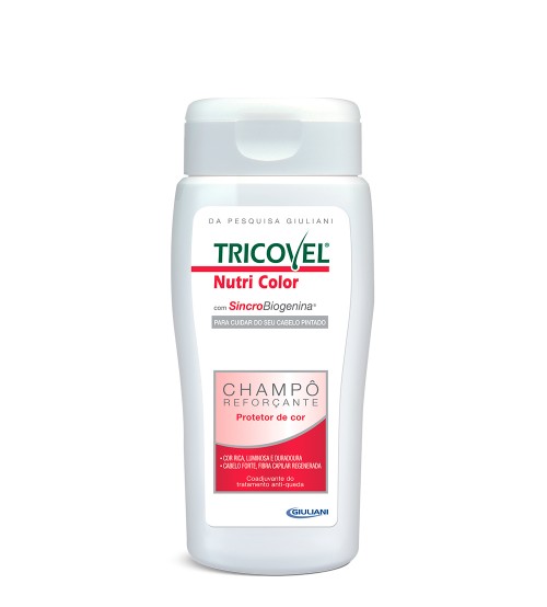 Tricovel Nutri Color Shampoo Fortificante Protetor de Cor 200ml