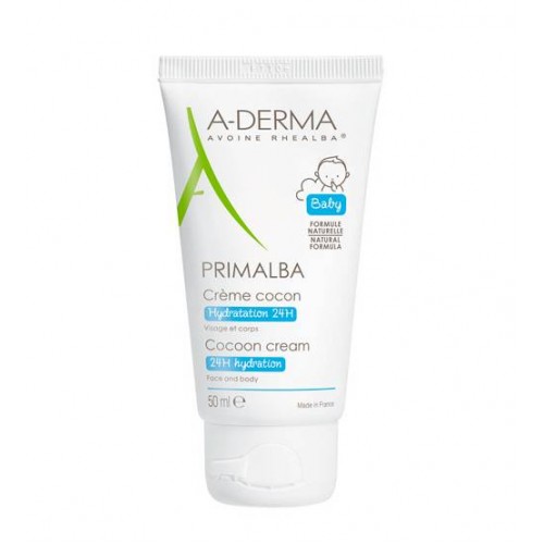 A-Derma Primalba Creme Cocon para bebé hidratação 24h 50ml