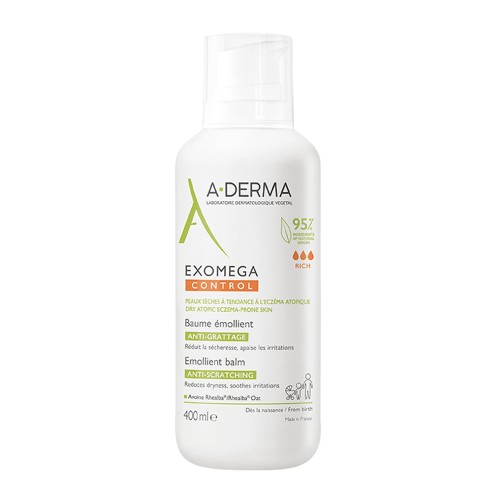 A-Derma Exomega Control Bálsamo ECO Pele Atópica 400ml