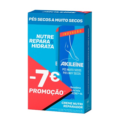 Akileine Creme Nutri-Reparador Duo Preço Especial