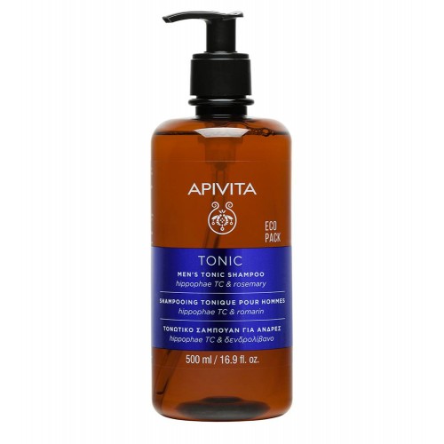 Apivita Tonic Shampoo Tonificante Para Homem 500ml