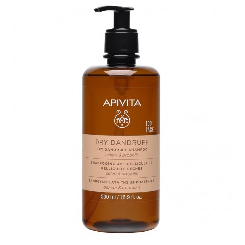Apivita Dry Dandruff Shampoo Anticaspa Seca 500ml