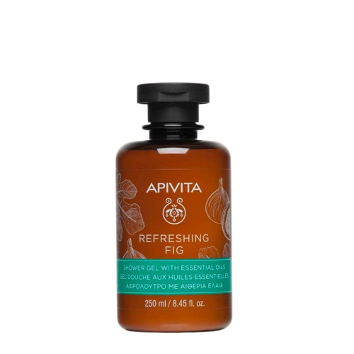 Apivita Refreshing Fig Gel de Banho com Óleos Essenciais 250ml
