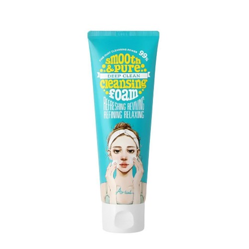 Ariul Smooth e Pure Espuma de Limpeza Profunda 120ml