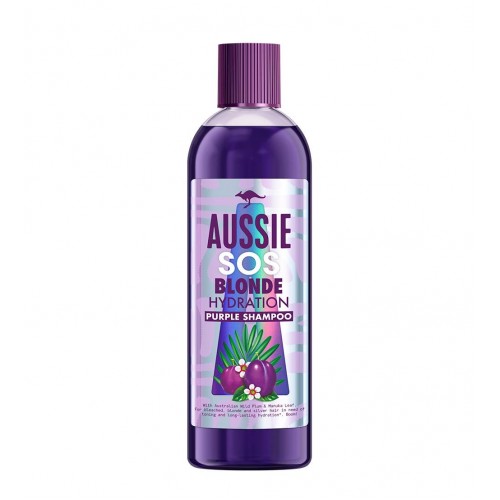 Aussie SOS Loiros Shampoo Roxo 290ml