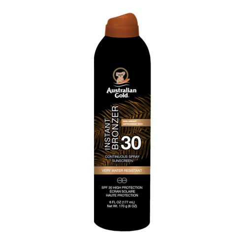 Australian Gold Instant Bronzer Continuous Spray SPF30 177ml