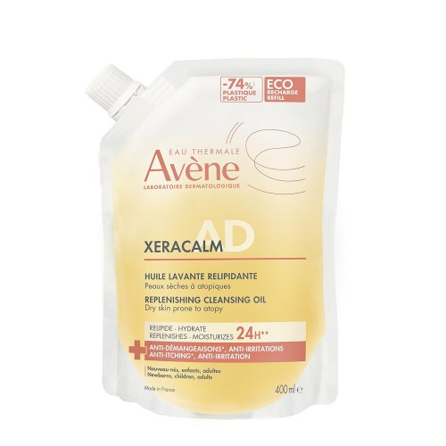 Avène XeraCalm A.D Óleo de Limpeza Repilidante Recarga 400ml
