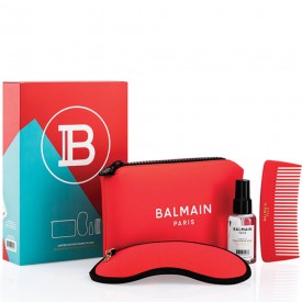 Balmain Limited Edition Cosmetic Bag Red	