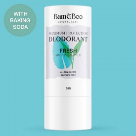 Bam&Boo Natural Deodorant - Fresh - Eucalyptus & Mint