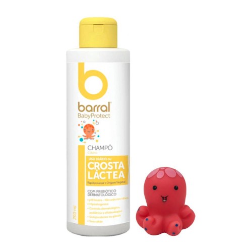 Barral BabyProtect Shampoo Crosta Láctea 200ml + Polvo de Banho