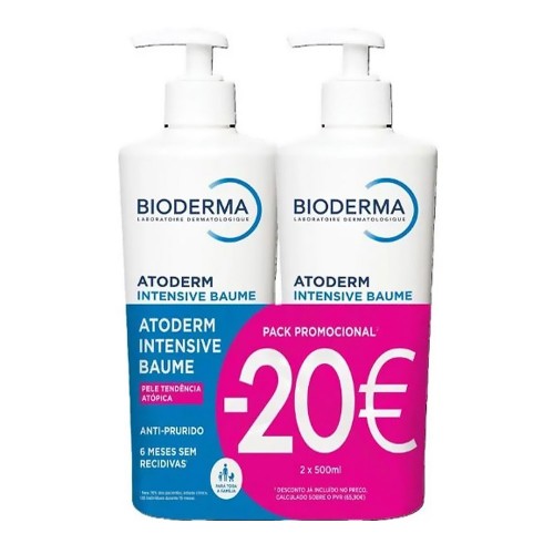 Bioderma Atoderm Intensive Baume 2x500ml