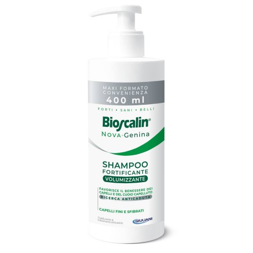 Bioscalin Nova Genina Shampoo Fortificante Volumizante 400ml