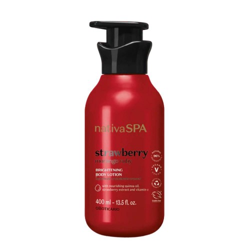 O Boticário Nativa SPA Loção Hidratante Morango Ruby 400ml