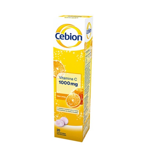 Cebion Vitamina C 20 comprimidos efervescentes