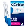 Clearblue Teste de Gravidez Resultados 6 Dias Antes 2 unidades