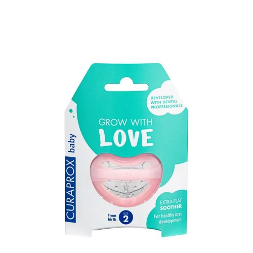 Curaprox Baby Chupeta Rosa 2