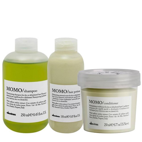 Davines Momo Trio Hidratação e Suavidade