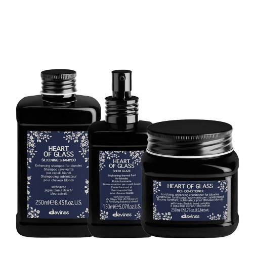 Davines Heart of Glass Trio Loiro Perfeito