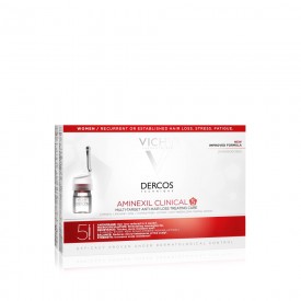 Vichy Dercos Aminexil Clinical 5 - 21 Ampolas - Mulher