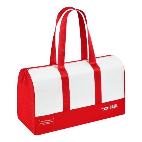 Diesel Saco de Viagem Vermelho