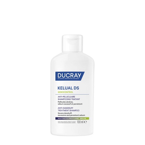Ducray Kelual DS Sebocontrol e Anticaspa Shampoo de Tratamento 100ml
